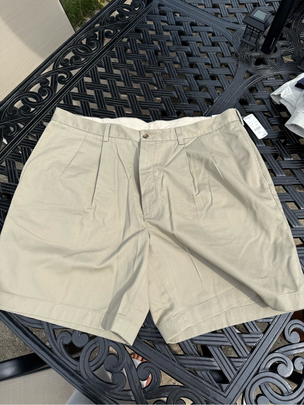 Brooks Brothers Beige Chino Shorts - Picture 3 of 6